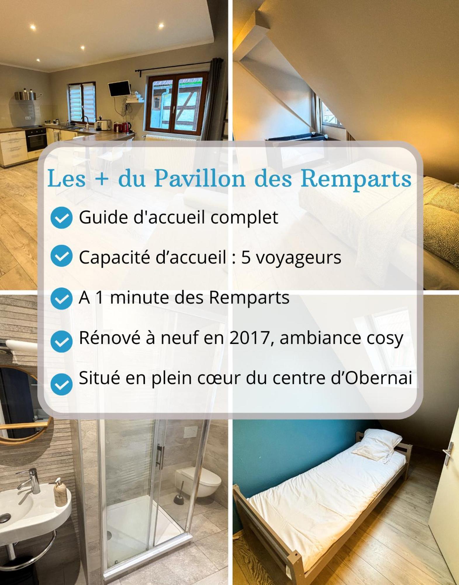 Le Pavillon Des Remparts - Commerces A Proximite - Centre-Ville - Appartement Cosy Obernai Zewnętrze zdjęcie